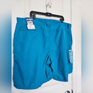 NWT Mens Reel Legends Performance Shorts Size 44 9" Inseam Turkish Tile Blue